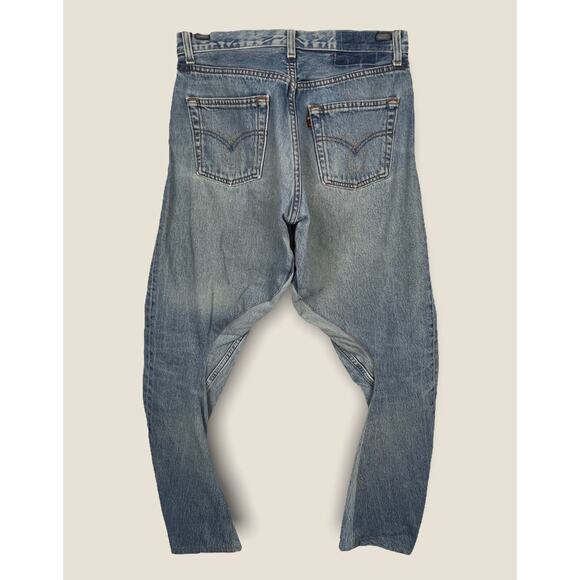 Needles Rebuild Men’s 30x30 Vintage Levi’s Curved-Leg Jeans Nepenthes Japan RARE - Picture 9 of 12